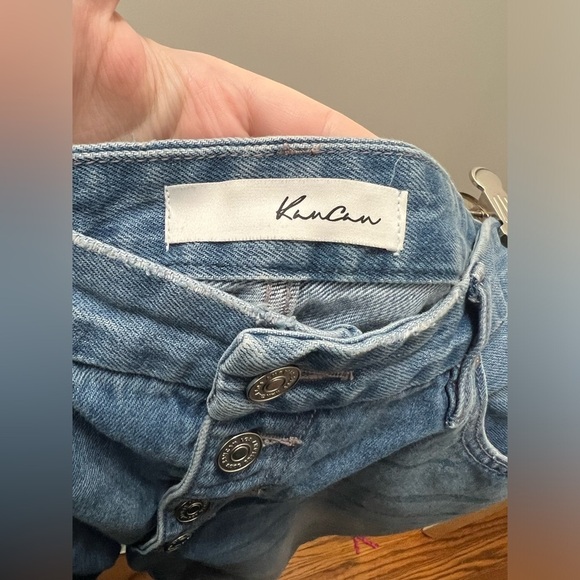 KanCan Taurus High Rise Straight Leg Medium Wash Jeans 15/31 - Picture 6 of 8